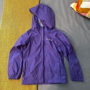 Columbia kids girls raincoat windbreaker
